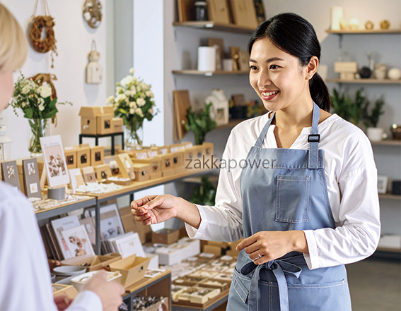 雑貨店スタッフ